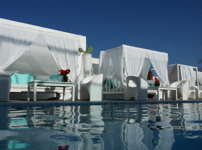 010_Aressana - Santorini - Schoene Aussichten Touristik - aressana 374 - CABBANAS & POOL
